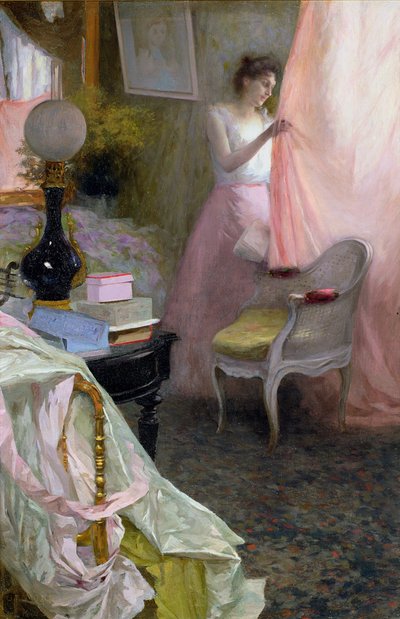 Woman in an Interior by Albert Breaute
